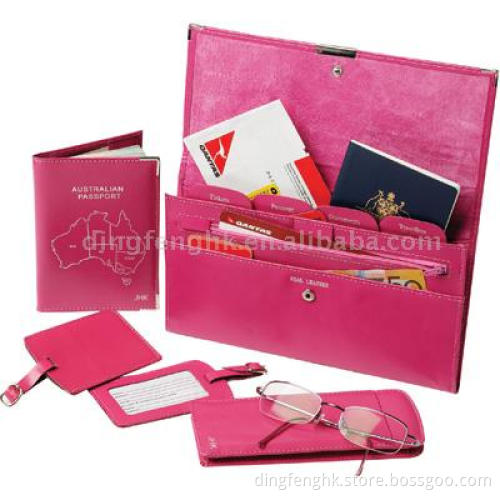 Travel Wallet ,Travel Organizer, Passport Bag and Luggage Tag)